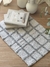 Alfombra Cuadros Nat y Gris 40X60 GHI-33 - Ganga Home