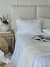Juego de Sabana Queen Blanco Chenille - tienda online