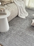 Alfombra Felpa Gris 1,5*2 mts GH-1902 - Ganga Home