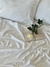 Juego de Sabana Queen Blanco Chenille en internet