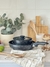 Set x3 Ollas Viral Negro GH-243 - comprar online