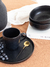 Set x 6 plato postre fushion black en internet