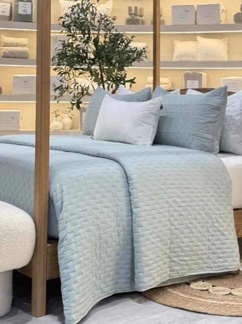 Acolchado Tokio King Verde Claro GH-0087K/VC - comprar online