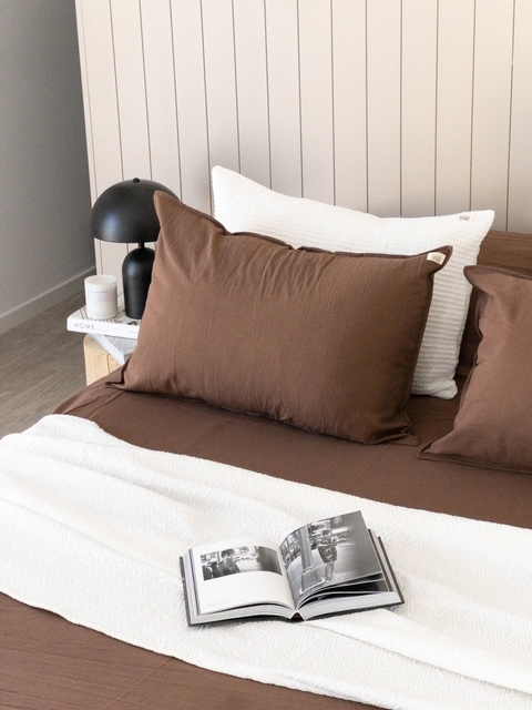 Funda 60x40 chocolate