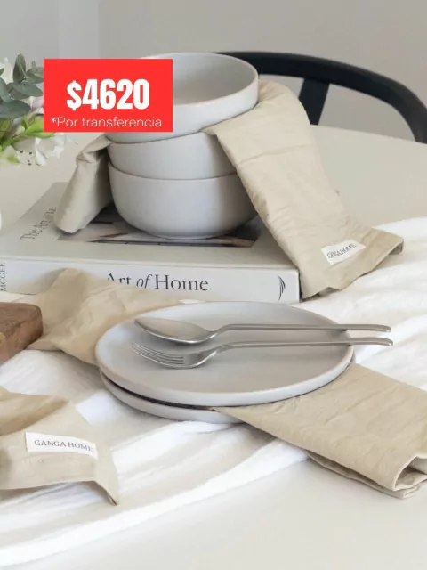 Pack x4 Servilletas Arena