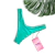 CALCINHA ASA DELTA - VERDE MENTA GLOW - comprar online