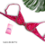 Imagem do TOP MEIA TAÇA - ESTAMPA ROSA E VERMELHO