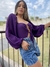 BODY MATIRA MANGA LONGA - ROXO