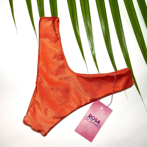 CALCINHA ASA DELTA - TANGERINA CANELADO