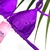 TOP CORTININHA - PURPLE GLOW - comprar online