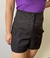 SHORT ALFAIATARIA MODELAGEM RETA - PRETO - Rosa Oceano