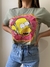 T-SHIRT LUXO COM PEDRARIA SIMPSONS - VERDE MUSGO - Rosa Oceano