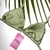 TOP CORTININHA - VERDE OLIVA CANELADO - loja online