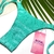 CALCINHA CORTININHA - VERDE MENTA CANELADO - comprar online