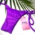 CALCINHA CORTININHA - PURPLE GLOW - Rosa Oceano