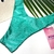 CALCINHA ASA DELTA - VERDE MENTA CANELADO - comprar online