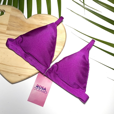 TOP FIXO COM REGULADORES - FUCSIA GLOW