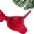 TOP MEIA TAÇA - VERMELHO RUBI CANELADO - Rosa Oceano