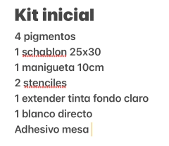 KIT INICIAL EXPERIMENTAL - comprar online