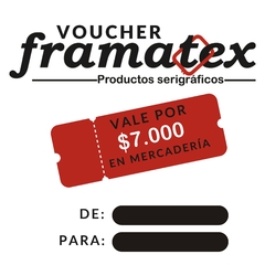GIFT CARD - VOUCHER $7000