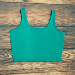 Top Básico Tecido Duplo Liso Em Viscolycra