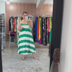 Vestido México Com Alças Reguláveis Em Viscolycra na internet