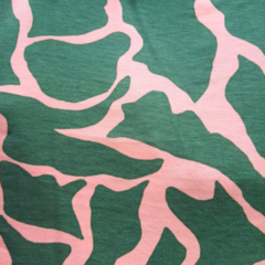 Blusa Pipa com nó Estampada em Viscolycra - comprar online