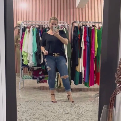 Camiseta Marajó Mulett Em Viscolycra