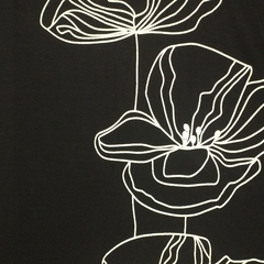 Vestido Flores Em Viscolycra - Lullis Praia e Cia