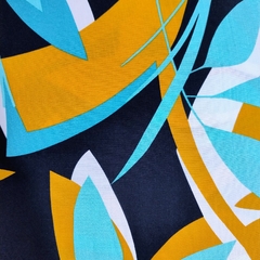 Imagem do Vestido Jericoacoara Em Viscolinho Estampado