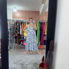 Vestido México Com Alças Reguláveis Em Viscolycra - comprar online