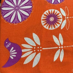 Vestido Ravenna Curto Decote V Em Viscolinho Estampado - comprar online