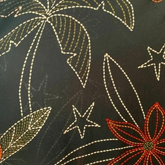 Vestido Icaraí em Viscolinho Estampado - Lullis Praia e Cia