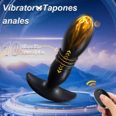 Vibrador Anal Para Hombres Prostata Consolador Telescópico con Calefaccion - Libidoo mx