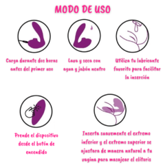 Vibrador con Succionador De Clítoris y Estimulador de Punto G - comprar en línea