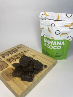 Banana-passa com Coco 60g - Gorilla Power