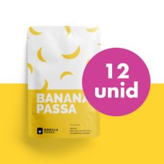 Pack de 12 unidades da Banana-passa Tradicional 60g