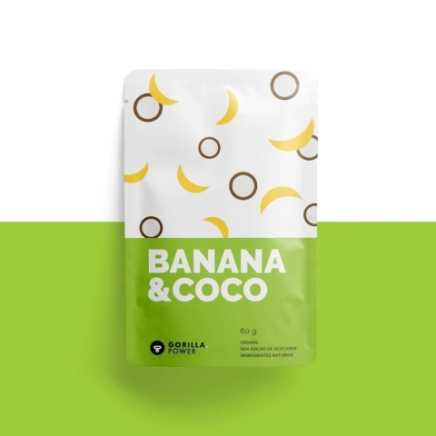 Banana-passa com Coco 60g