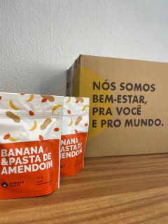 Pack de 12 unidades da Banana-passa com Pasta de Amendoim 60g na internet