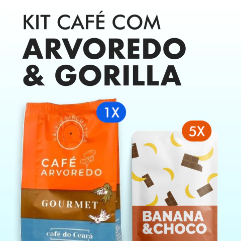 Kit Gorilla Power + Café Arvoredo