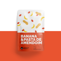 Banana-passa com Pasta de Amendoim 60g