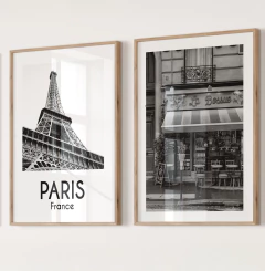 Imagen de Dípticos cuadros. Serie Ciudades Lugares.