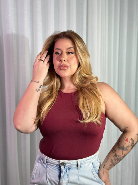 Regata vinho Plus REF: 6767