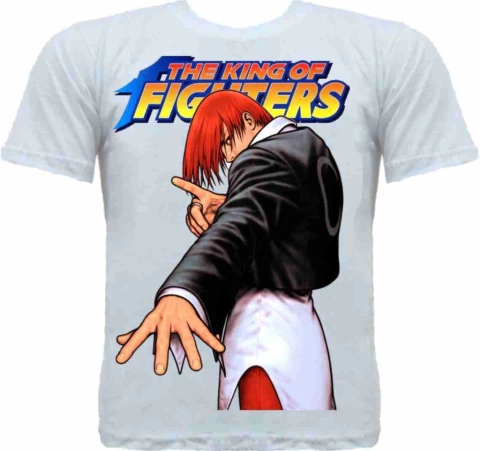 CAMISETA KING OF FIGHTERS - IORI YAGAMI