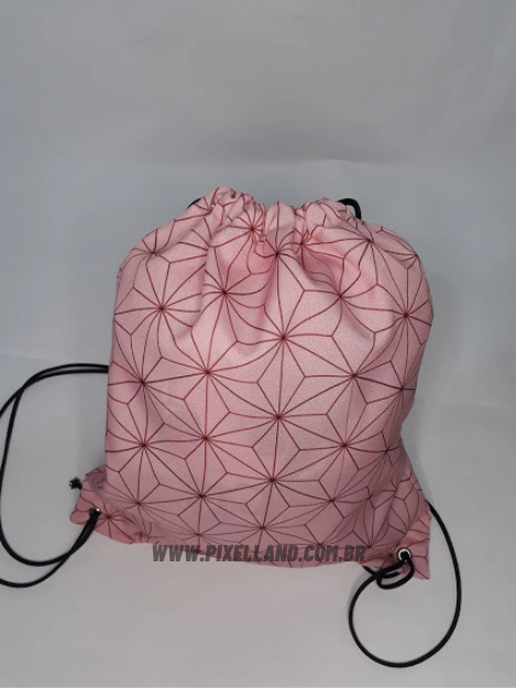 MOCHILA DE CORDÃO KIMETSU NO YAIBA - NEZUKO
