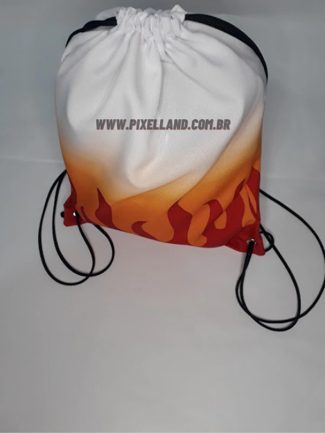 MOCHILA DE CORDÃO KIMETSU NO YAIBA - RENGOKU