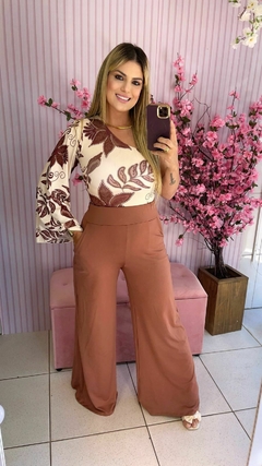 Calça Amanda Marrom - comprar online
