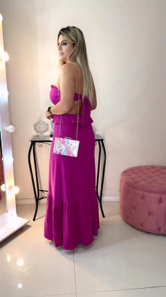 Vestido Suellen Fucsia na internet