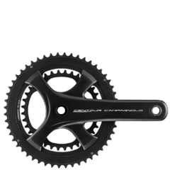 PEDIVELA CAMPAGNOLO CENTAUR 11V ALUMÍNIO 11V PRETA