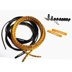 KIT DE CABOS E CONDUÍTES DE FREIO ALLIGATOR I-LINK 5MM DOURADO